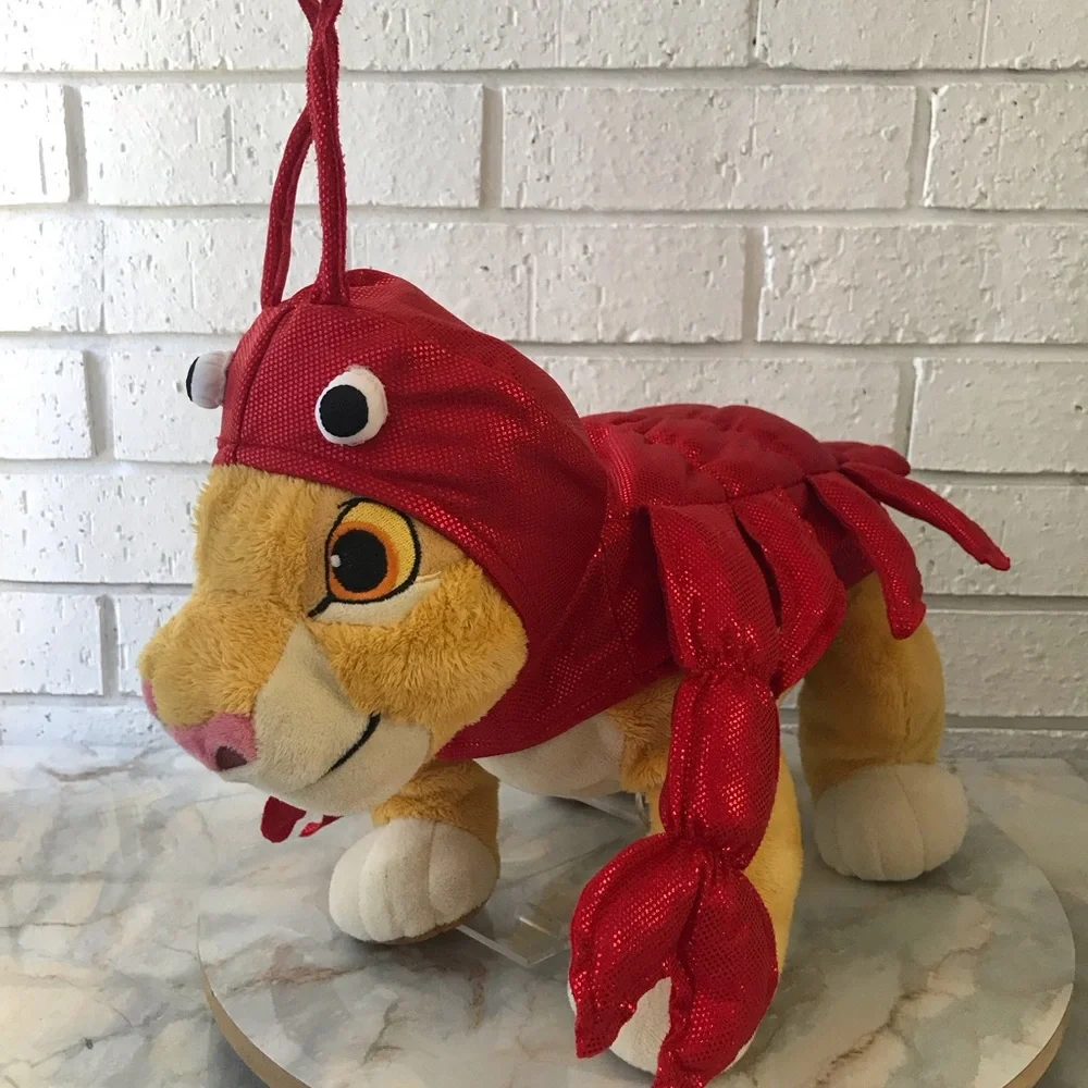 Red Lobster Dog Costume Size XS